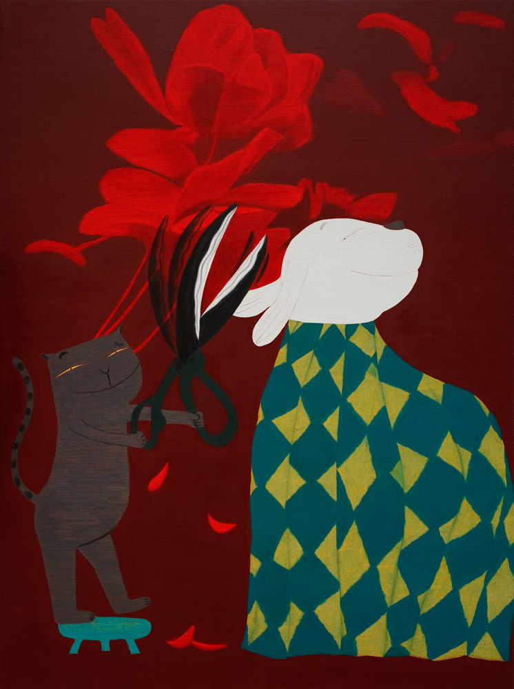 기억을 자르다, 130.3-97, oil on canvas, 2010.jpg